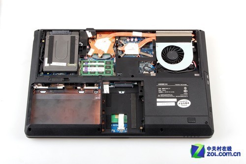d2笔记本电脑拆解图评测